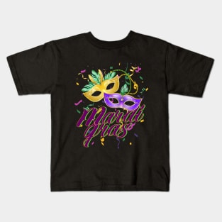 MARDI GRAS CARNIVAL Kids T-Shirt